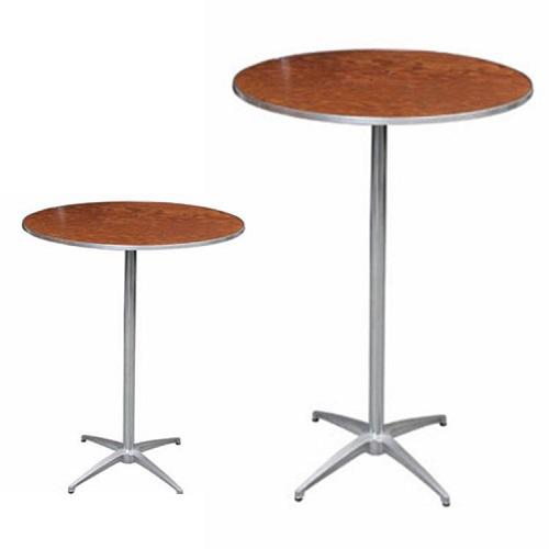 36″ Round Cocktail Table, Table and Tent Rentals